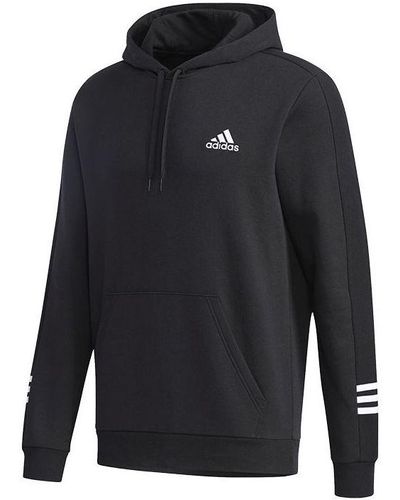 adidas Sports Casual Hooded Sweater - Blue