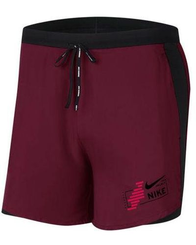 Nike Flex Stride Future Fast 2-in-1 Running Shorts - Purple