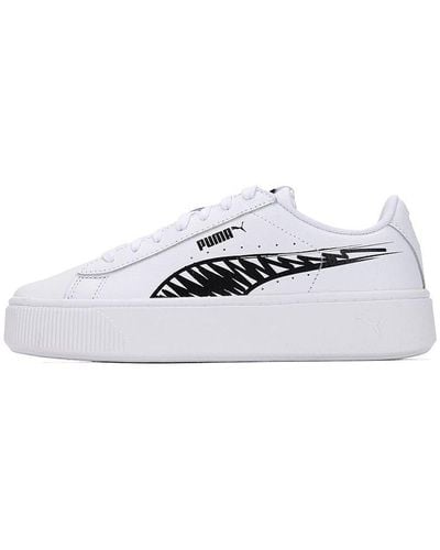 PUMA Vikky Stacked L Sketch Sneakers White