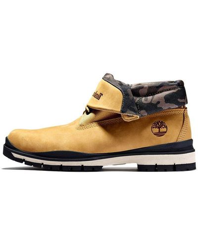 Timberland Roll Top Radford Boots - Natural