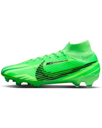 Nike Superfly 9 Elite Mercurial Dream Speed Fg High-top Soccer Cleats - Green