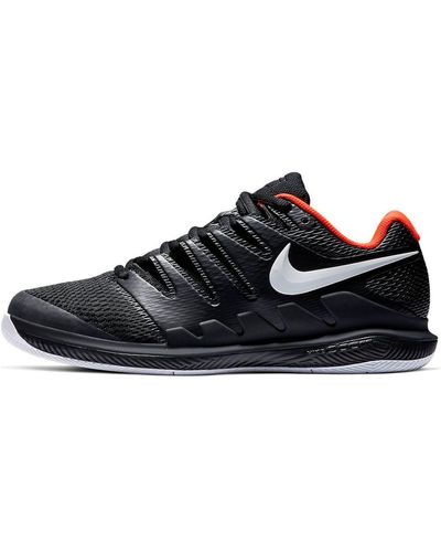 Nike Air Zoom Vapor X Hc Tennis Shoes - Black