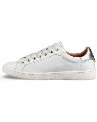 UGG Milo Leather Sneaker - White