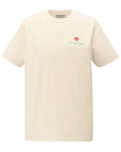 Onitsuka Tiger Graphic T-shirt - Natural