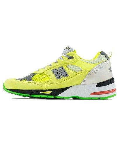 New Balance Aries X 991 Made In England - Yellow