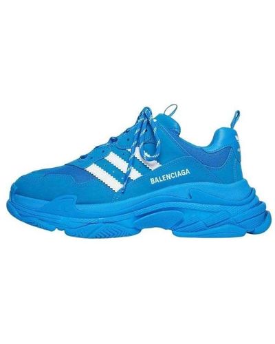 Balenciaga / Adidas - Triple S Sneakers - Blue