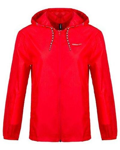 adidas Neo Sports Jacket - Red