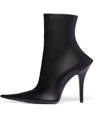 Balenciaga Witch 110mm Booties - Black
