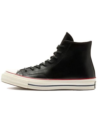 Converse Leather High Top Sneakers for Men - Up to 34% off | Lyst