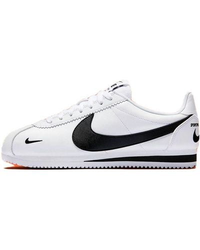 Nike Classic Cortez Leather in Black for Men | Lyst