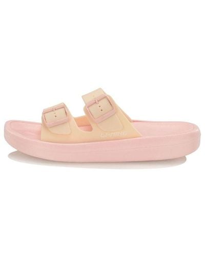 Li-ning Clap Sandals - Pink