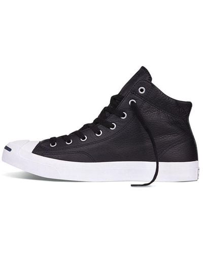Converse Jack Purcell Leather Mid Top -001 - Blue