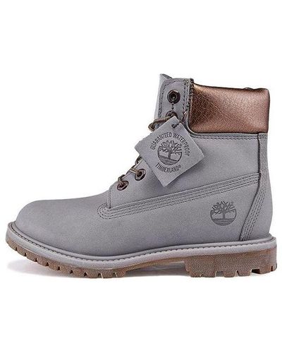 Timberland 6-inch Premium Waterproof Boots - Gray