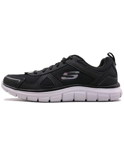 Skechers Track Low-top Running Shoes - Black