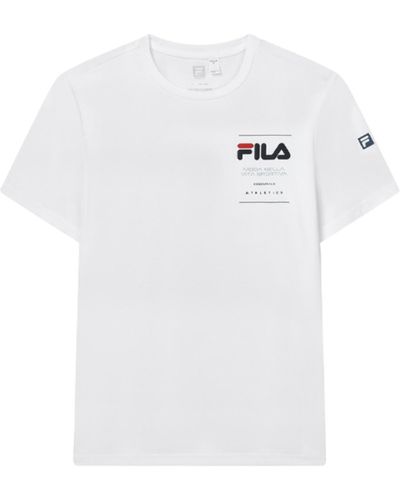 Fila Athletics Collection Logo T-shirt - White