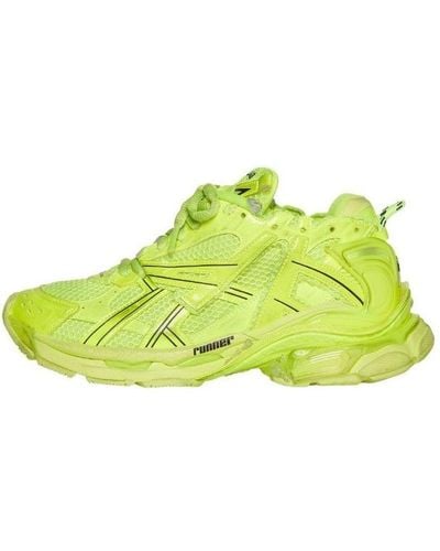Balenciaga Runner Sneakers - Green
