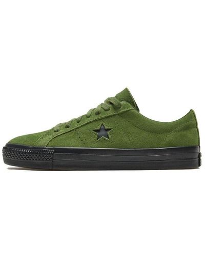 Converse One Star Pro Retro Low Tops Casual Skateboarding Shoes - Green