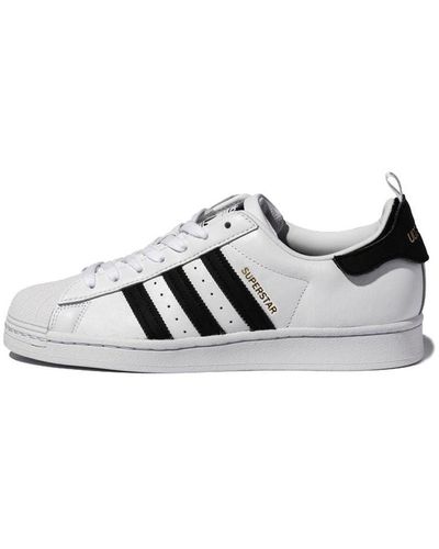 adidas Originals Superstar Retro Low Top Skate Shoes White