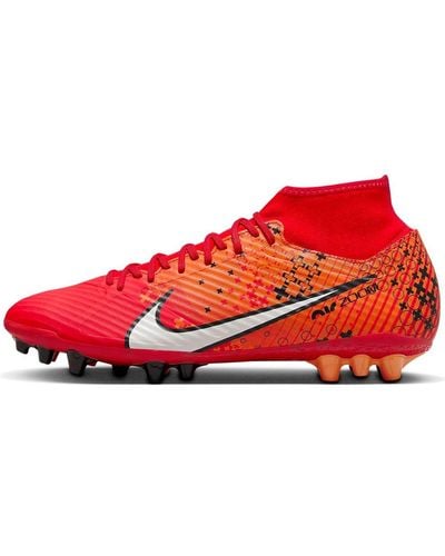 Nike Superfly 9 Academy Mercurial Dream Speed Ag High-top Soccer Cleats - Red