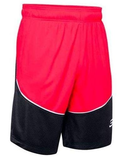 Under Armour Sc30 10 Inch Basketball Shorts - Red