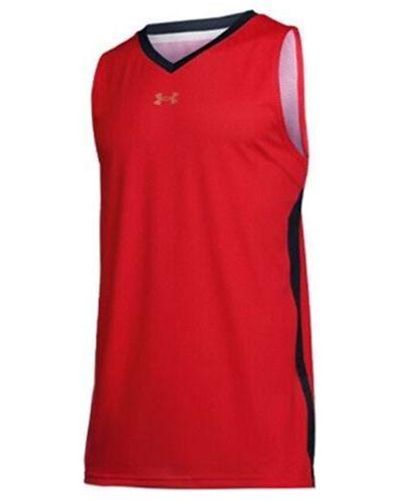 Under Armour Basketball Jerseys - Red