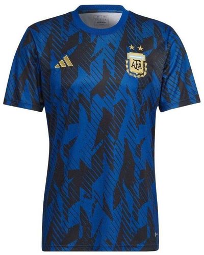 adidas Argentina Pre-match Jerseys - Blue