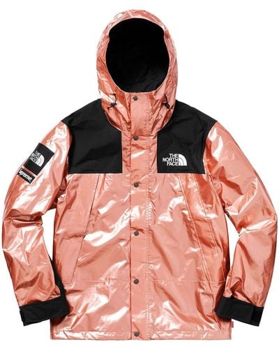 Supreme Upree X The North Face Etaic Ountain Parka Roe God - Red