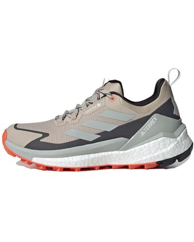 adidas Terrex Free Hiker 2.0 Low Gore-tex Hiking Shoes - Gray
