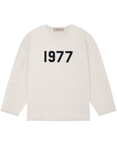 Fear Of God Ss22 1977 Raw Edge Sweater - White
