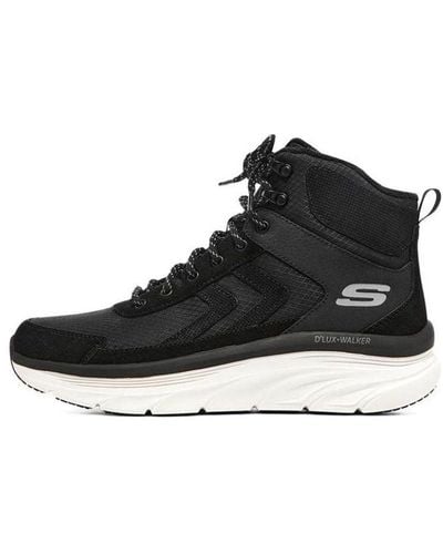 Skechers Dlux Walker Shoes - Black