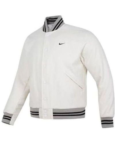 Nike Varsity Jacket - White