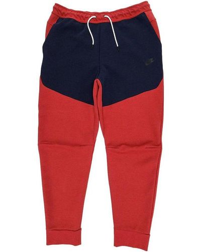Nike Sportswear Tech Fleece jogger Pants - Red