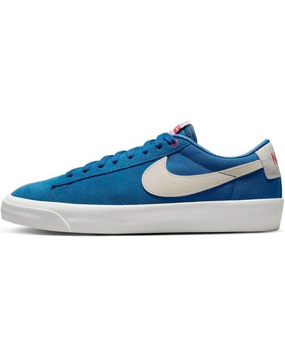 Nike Sb Blazer Low Gt - Blue