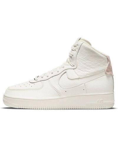 White Nike High-top sneakers for Women | Lyst
