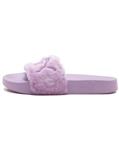 PUMA Fenty X Fur Slide - Purple