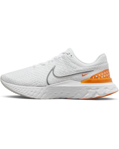 Nike React Infinity Run Flyknit 3 Road Running Shoes - White