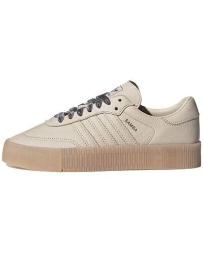 Adidas sambarose brown cheap