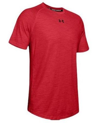 Under Armour Charged Cotton T-shirt - Red