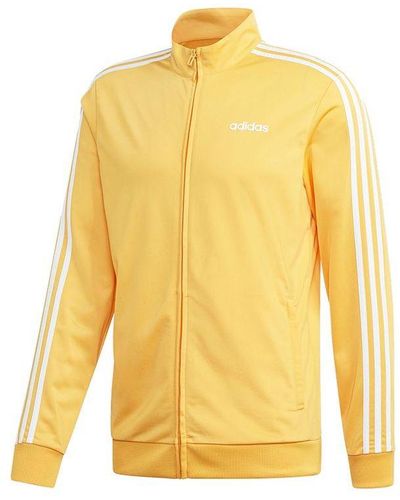 adidas E 3s Tt Tric Casual Sports Jacket Color - Yellow