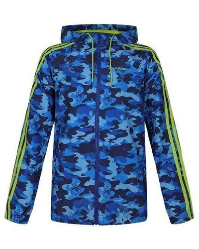 Adidas neo top camo parka