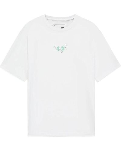 Li-ning Small Logo T-shirt - White