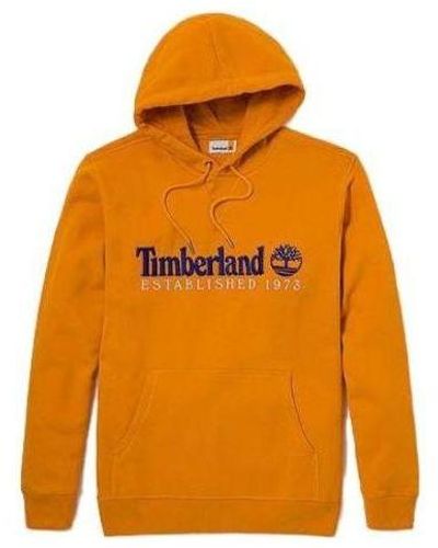 Timberland 50th Anniversary Drawstring Hoodie - Orange