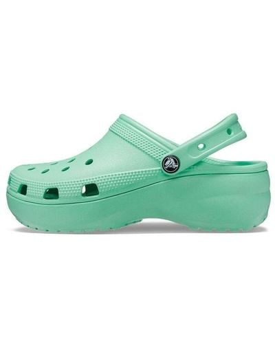 Crocs™ Classic Platform Clog - Green