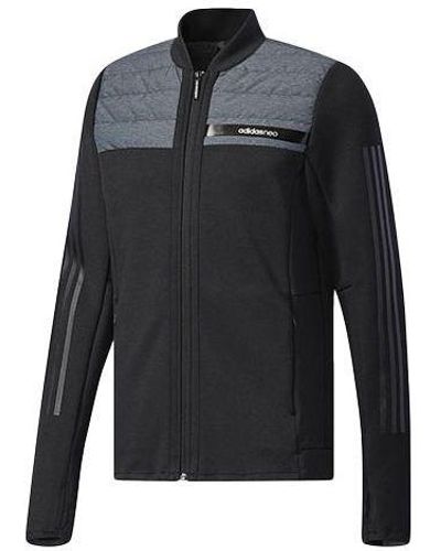 adidas Neo Athleisure Casual Sports Thin Down Jacket - Black