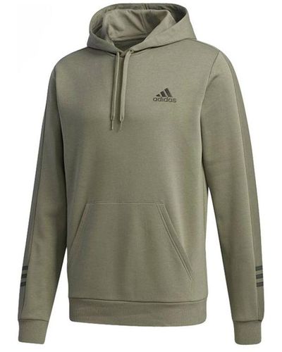 adidas E Comf Hd Swt Casual Sports Hooded Sweater - Green