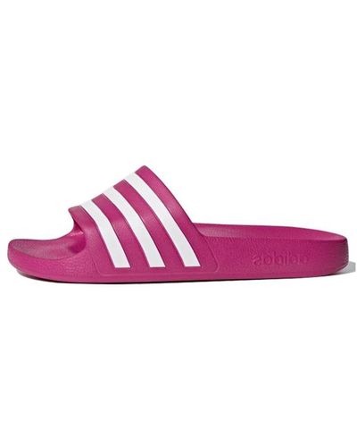 adidas Adilette Aqua Slides Pink