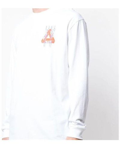 Palace Pair Of Hippys Portrait Long Sleeves - White