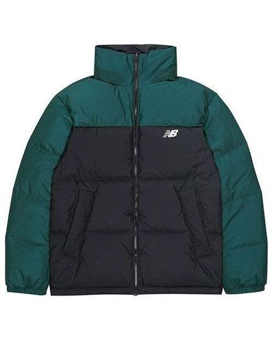 New Balance Classic Trend Two Sides Puffer Jacket - Green