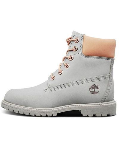 Timberland 6-inch Premium Leather Boots - Gray