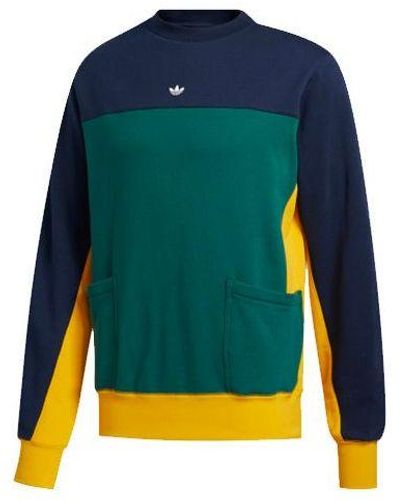 adidas Originals Cover One 2.0 Colorblock Sports Pullover Forest - Green